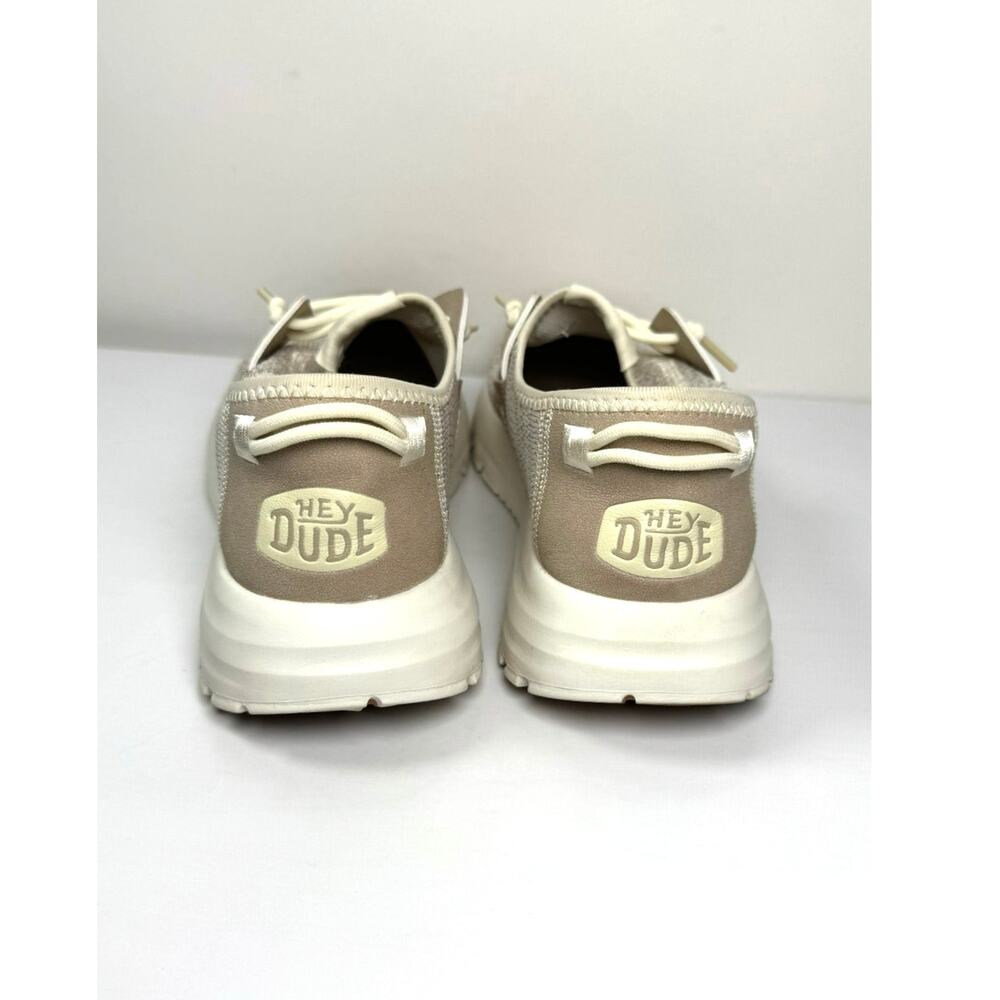 Hey Dude Women's Sirocco Lightweight Slip On Casual Sneaker Size 8 Neutral - Picture 4 of 9